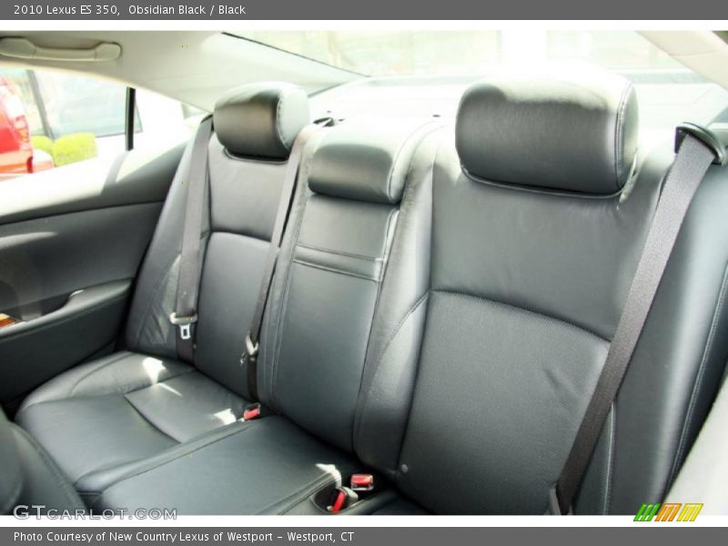 Obsidian Black / Black 2010 Lexus ES 350