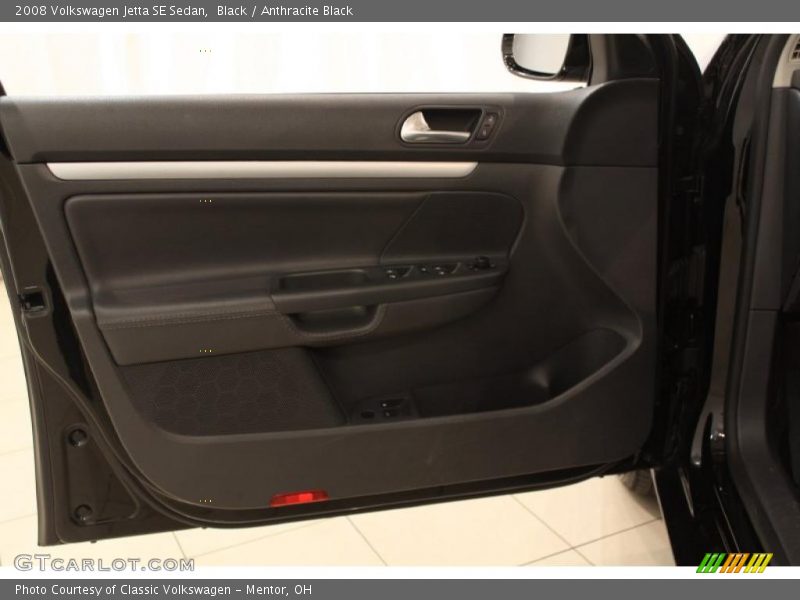 Black / Anthracite Black 2008 Volkswagen Jetta SE Sedan