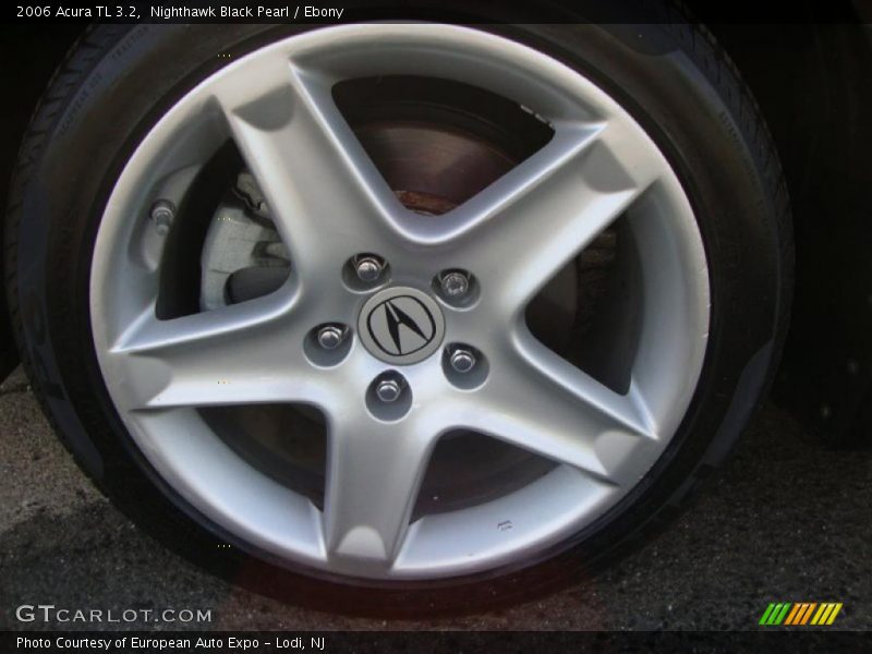 Nighthawk Black Pearl / Ebony 2006 Acura TL 3.2