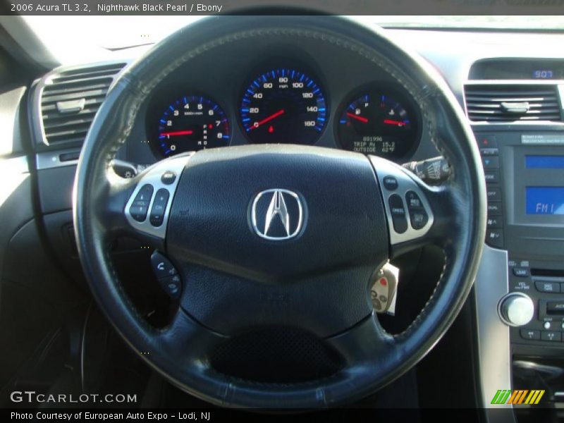 Nighthawk Black Pearl / Ebony 2006 Acura TL 3.2
