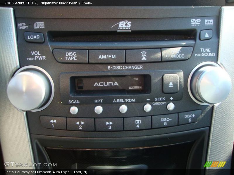 Nighthawk Black Pearl / Ebony 2006 Acura TL 3.2