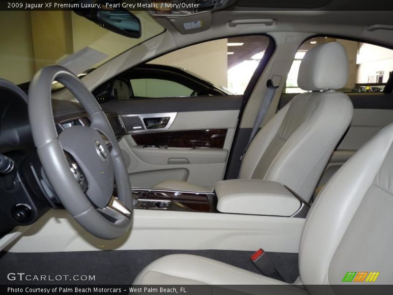 2009 XF Premium Luxury Ivory/Oyster Interior