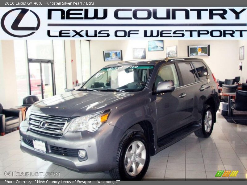 Tungsten Silver Pearl / Ecru 2010 Lexus GX 460