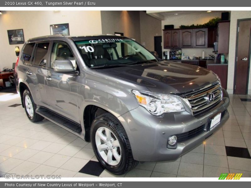 Tungsten Silver Pearl / Ecru 2010 Lexus GX 460