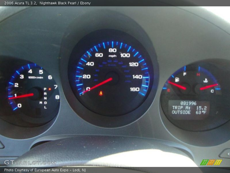 Nighthawk Black Pearl / Ebony 2006 Acura TL 3.2