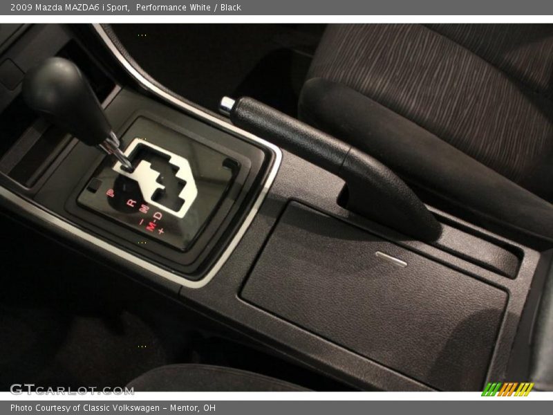Performance White / Black 2009 Mazda MAZDA6 i Sport