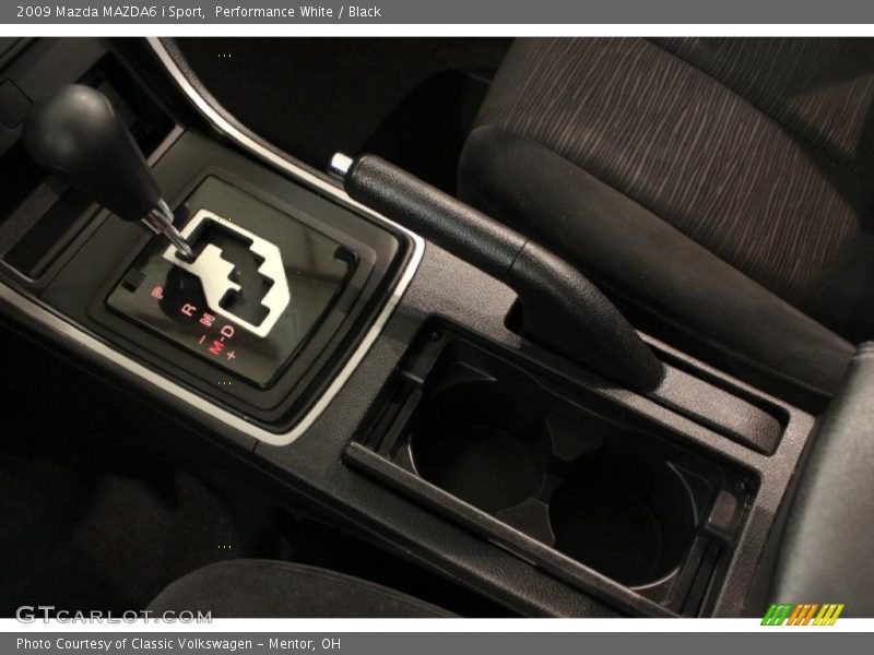 Performance White / Black 2009 Mazda MAZDA6 i Sport
