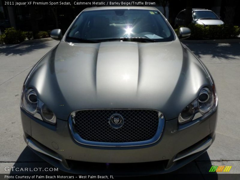 Cashmere Metallic / Barley Beige/Truffle Brown 2011 Jaguar XF Premium Sport Sedan