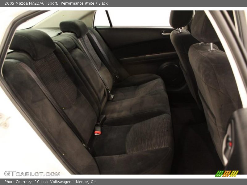 Performance White / Black 2009 Mazda MAZDA6 i Sport
