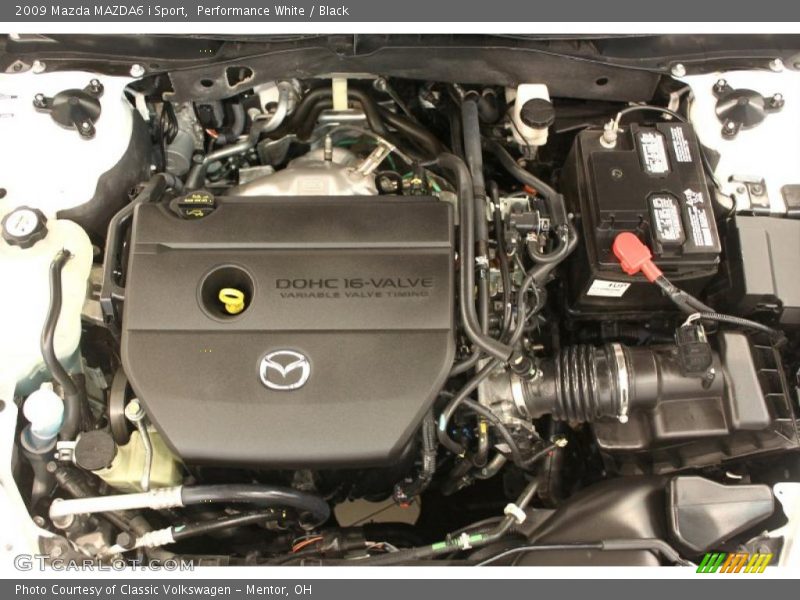  2009 MAZDA6 i Sport Engine - 2.5 Liter DOHC 16-Valve VVT 4 Cylinder