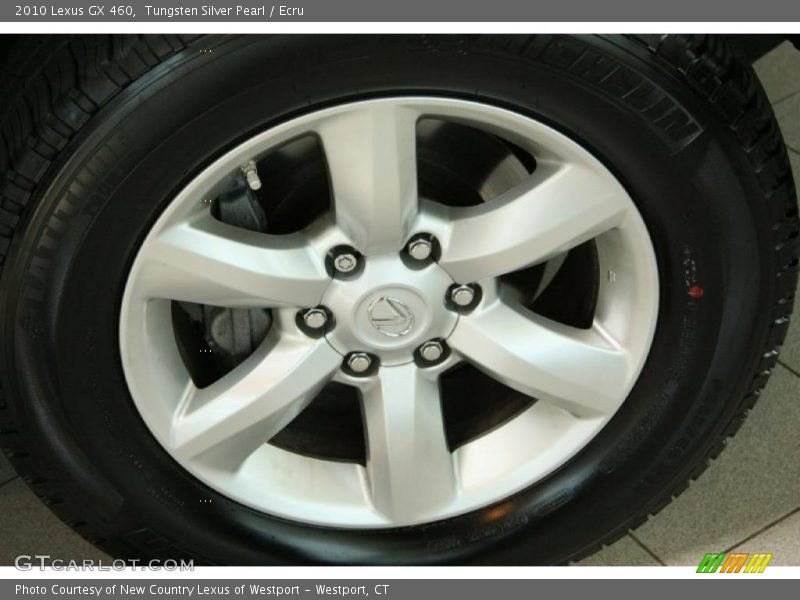 Tungsten Silver Pearl / Ecru 2010 Lexus GX 460