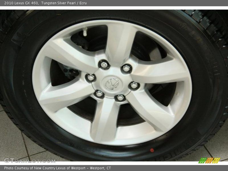 Tungsten Silver Pearl / Ecru 2010 Lexus GX 460