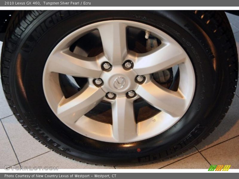 Tungsten Silver Pearl / Ecru 2010 Lexus GX 460