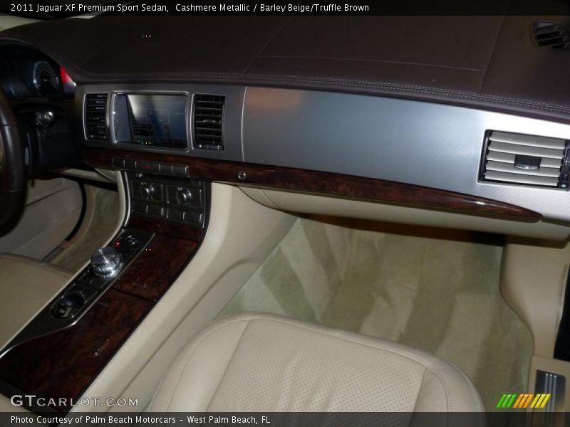 Cashmere Metallic / Barley Beige/Truffle Brown 2011 Jaguar XF Premium Sport Sedan
