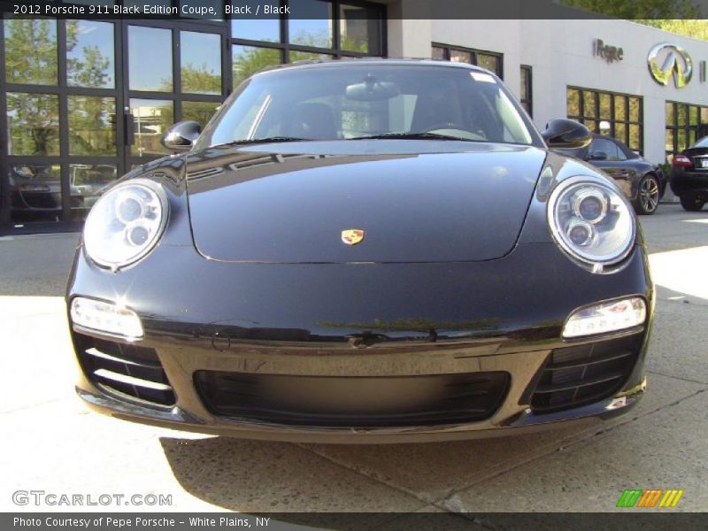 Black / Black 2012 Porsche 911 Black Edition Coupe
