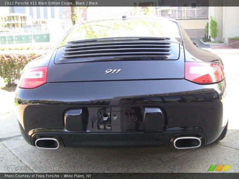 Black / Black 2012 Porsche 911 Black Edition Coupe