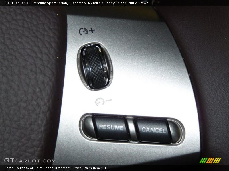 Controls of 2011 XF Premium Sport Sedan