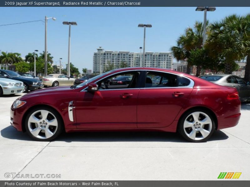  2009 XF Supercharged Radiance Red Metallic