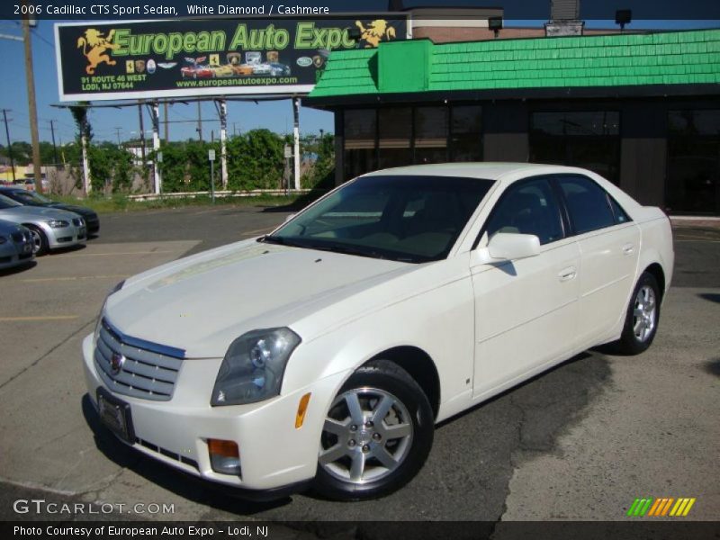White Diamond / Cashmere 2006 Cadillac CTS Sport Sedan