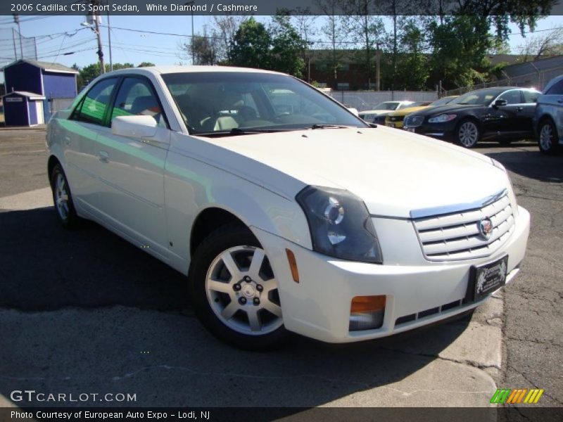 White Diamond / Cashmere 2006 Cadillac CTS Sport Sedan