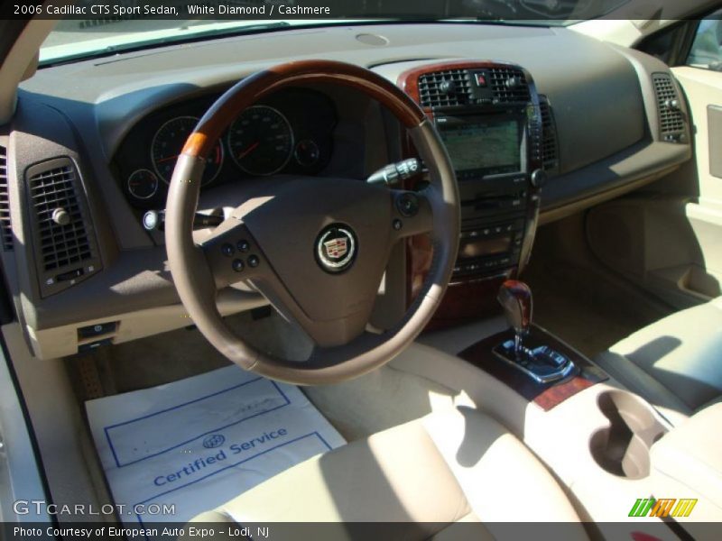 White Diamond / Cashmere 2006 Cadillac CTS Sport Sedan