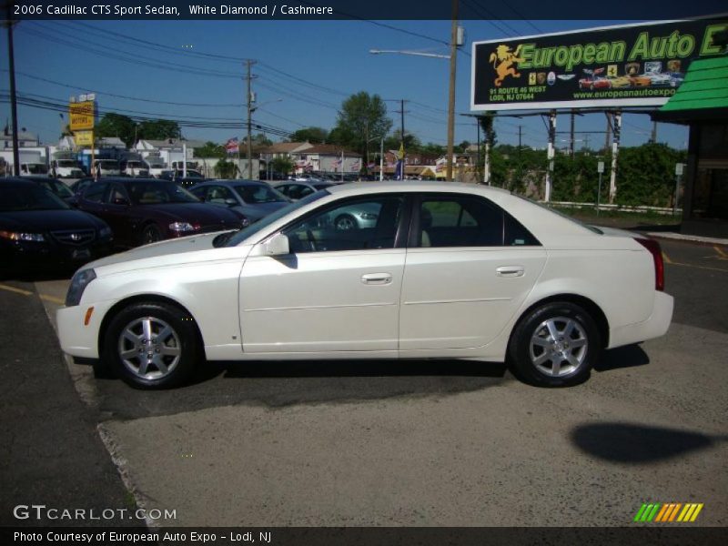 White Diamond / Cashmere 2006 Cadillac CTS Sport Sedan