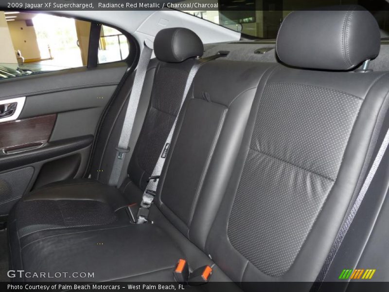 Radiance Red Metallic / Charcoal/Charcoal 2009 Jaguar XF Supercharged