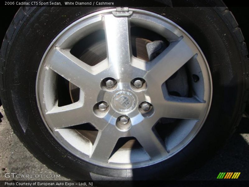 White Diamond / Cashmere 2006 Cadillac CTS Sport Sedan