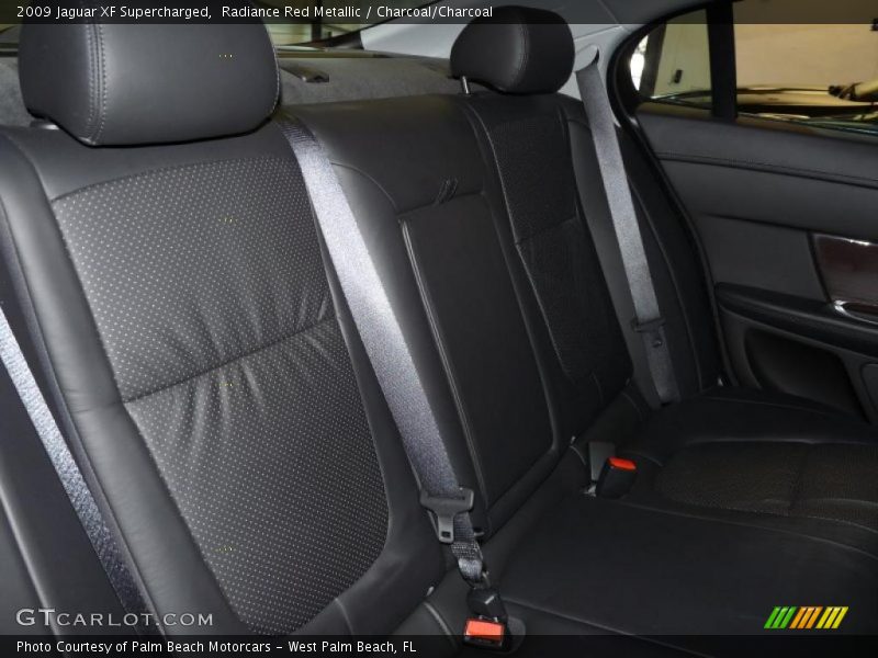 Radiance Red Metallic / Charcoal/Charcoal 2009 Jaguar XF Supercharged