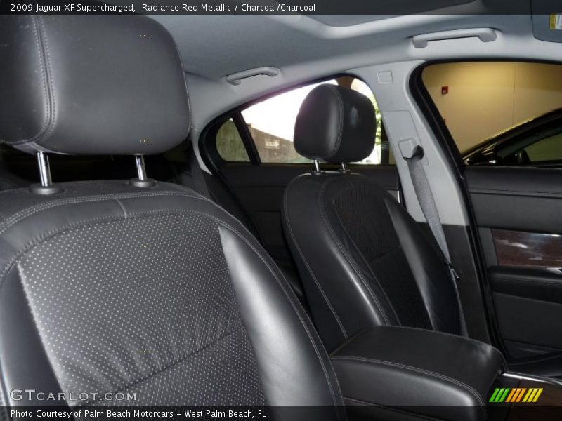 Radiance Red Metallic / Charcoal/Charcoal 2009 Jaguar XF Supercharged