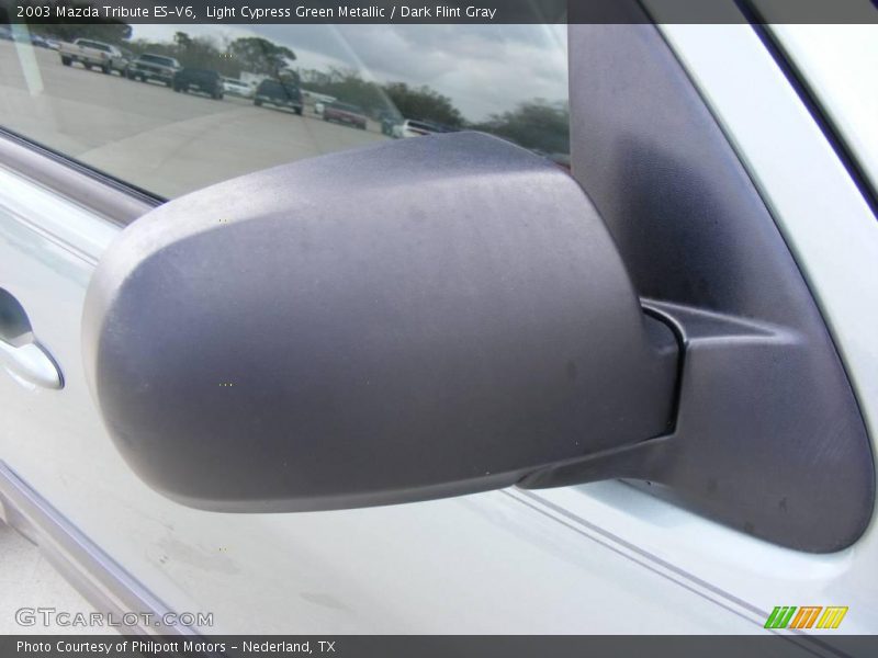 Light Cypress Green Metallic / Dark Flint Gray 2003 Mazda Tribute ES-V6