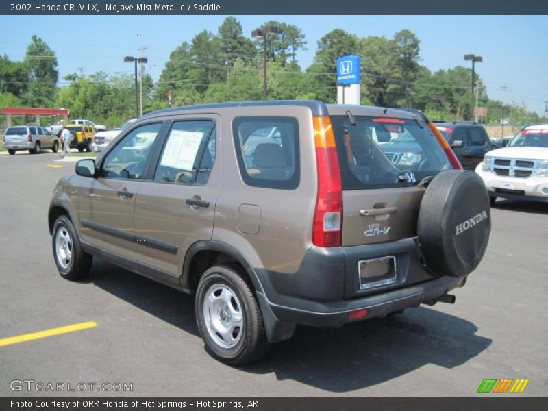 Mojave Mist Metallic / Saddle 2002 Honda CR-V LX