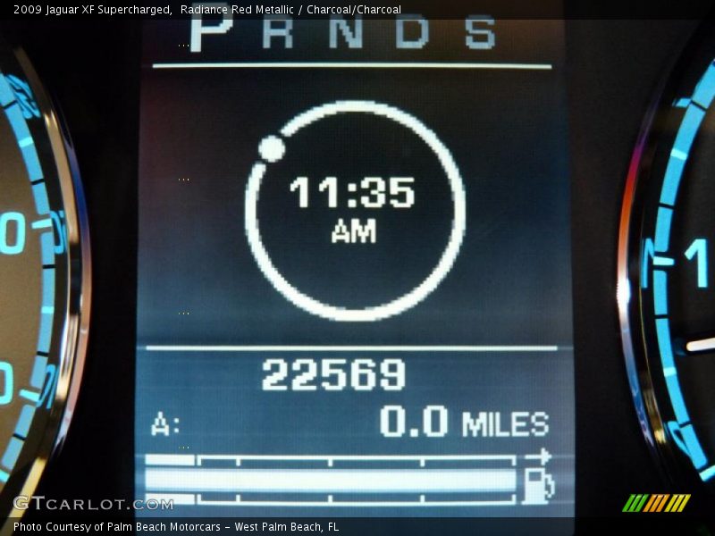 Radiance Red Metallic / Charcoal/Charcoal 2009 Jaguar XF Supercharged