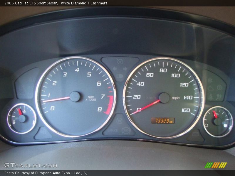 White Diamond / Cashmere 2006 Cadillac CTS Sport Sedan
