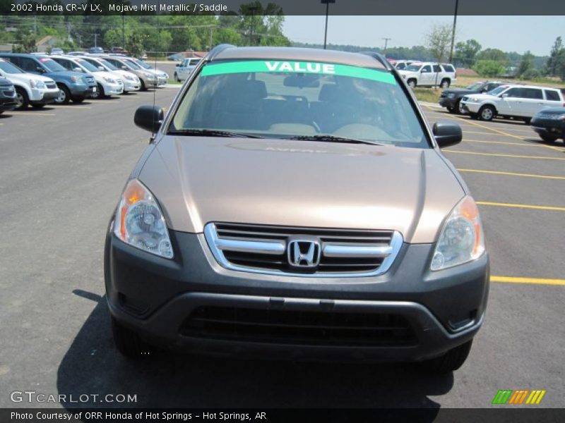 Mojave Mist Metallic / Saddle 2002 Honda CR-V LX
