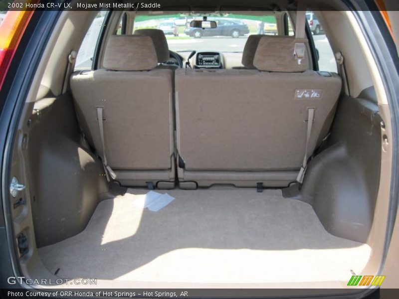 Mojave Mist Metallic / Saddle 2002 Honda CR-V LX