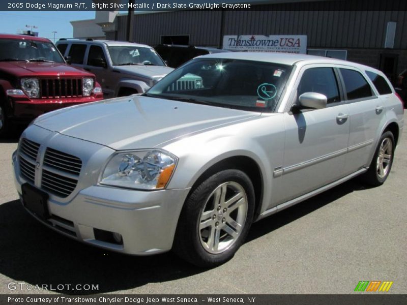Bright Silver Metallic / Dark Slate Gray/Light Graystone 2005 Dodge Magnum R/T