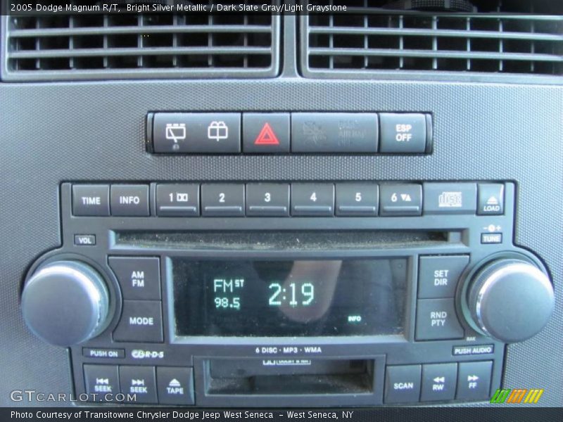 Bright Silver Metallic / Dark Slate Gray/Light Graystone 2005 Dodge Magnum R/T