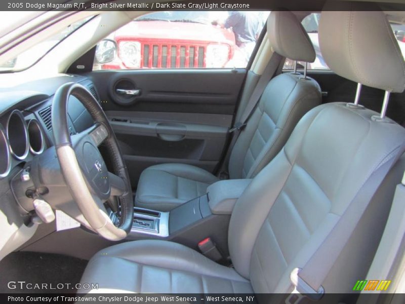 Bright Silver Metallic / Dark Slate Gray/Light Graystone 2005 Dodge Magnum R/T