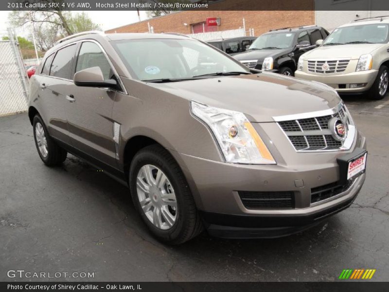 Mocha Steel Metallic / Shale/Brownstone 2011 Cadillac SRX 4 V6 AWD