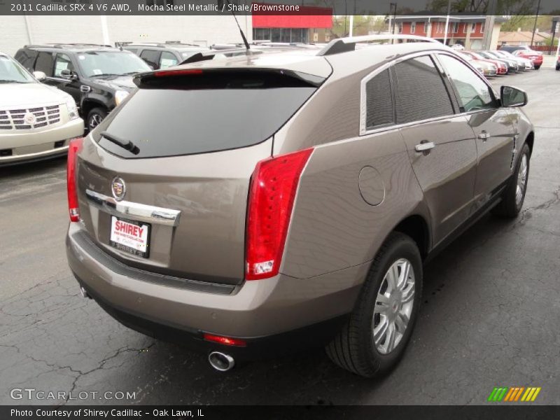 Mocha Steel Metallic / Shale/Brownstone 2011 Cadillac SRX 4 V6 AWD