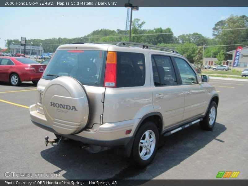 Naples Gold Metallic / Dark Gray 2000 Honda CR-V SE 4WD