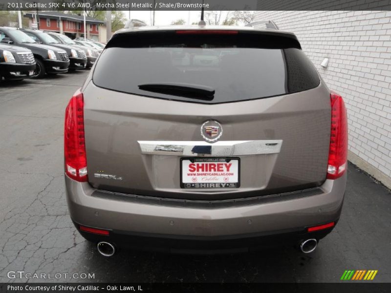 Mocha Steel Metallic / Shale/Brownstone 2011 Cadillac SRX 4 V6 AWD