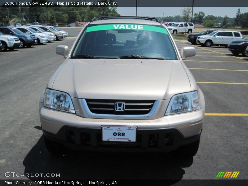 Naples Gold Metallic / Dark Gray 2000 Honda CR-V SE 4WD