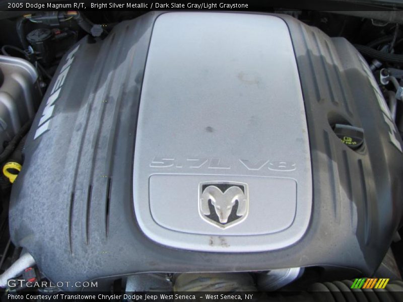Bright Silver Metallic / Dark Slate Gray/Light Graystone 2005 Dodge Magnum R/T