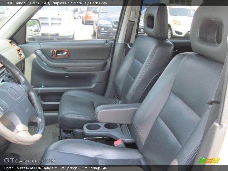 Naples Gold Metallic / Dark Gray 2000 Honda CR-V SE 4WD