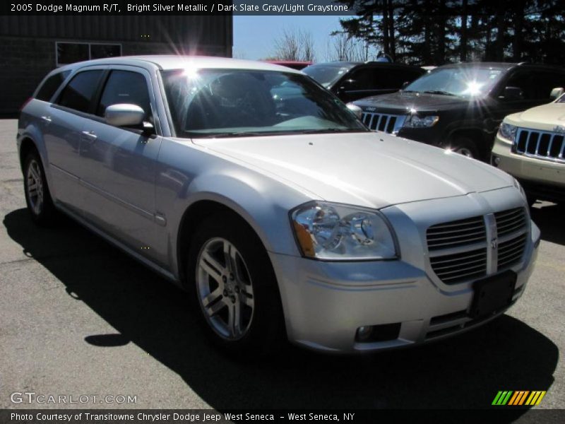 Bright Silver Metallic / Dark Slate Gray/Light Graystone 2005 Dodge Magnum R/T