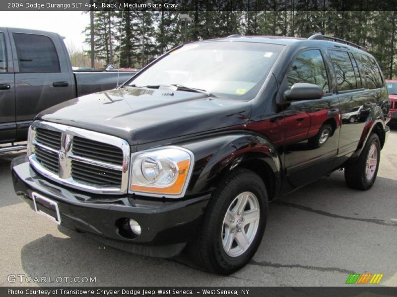 Black / Medium Slate Gray 2004 Dodge Durango SLT 4x4