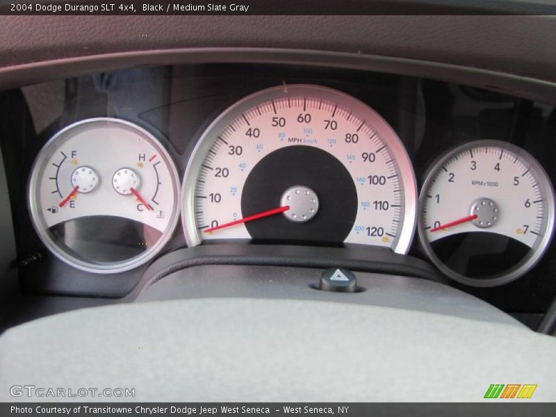 Black / Medium Slate Gray 2004 Dodge Durango SLT 4x4