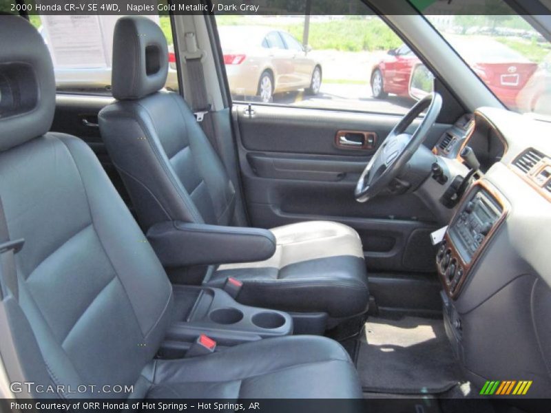 Naples Gold Metallic / Dark Gray 2000 Honda CR-V SE 4WD